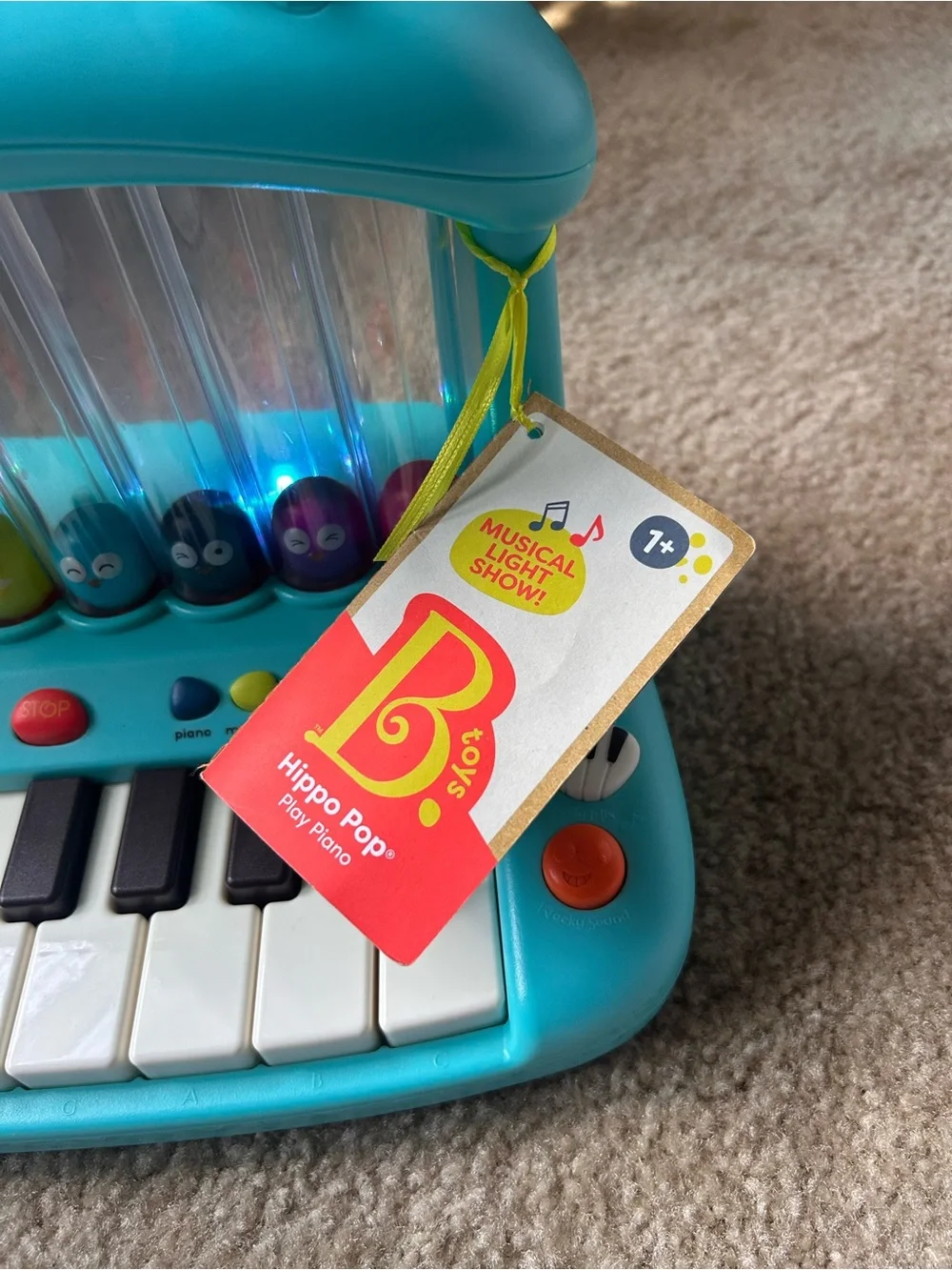 B.Toys Hippo Play Musical Piano